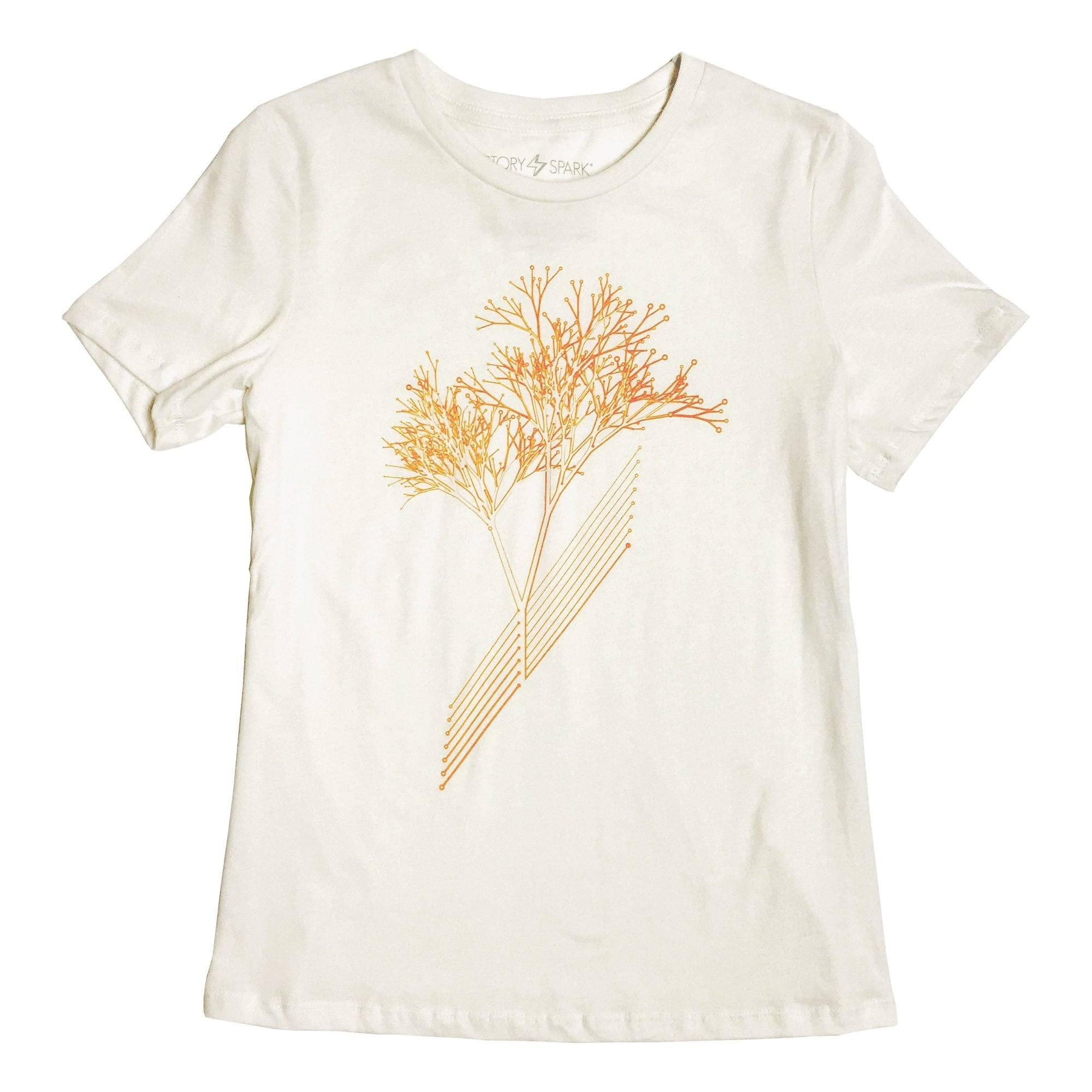 Circuit Tree Womens T-shirt