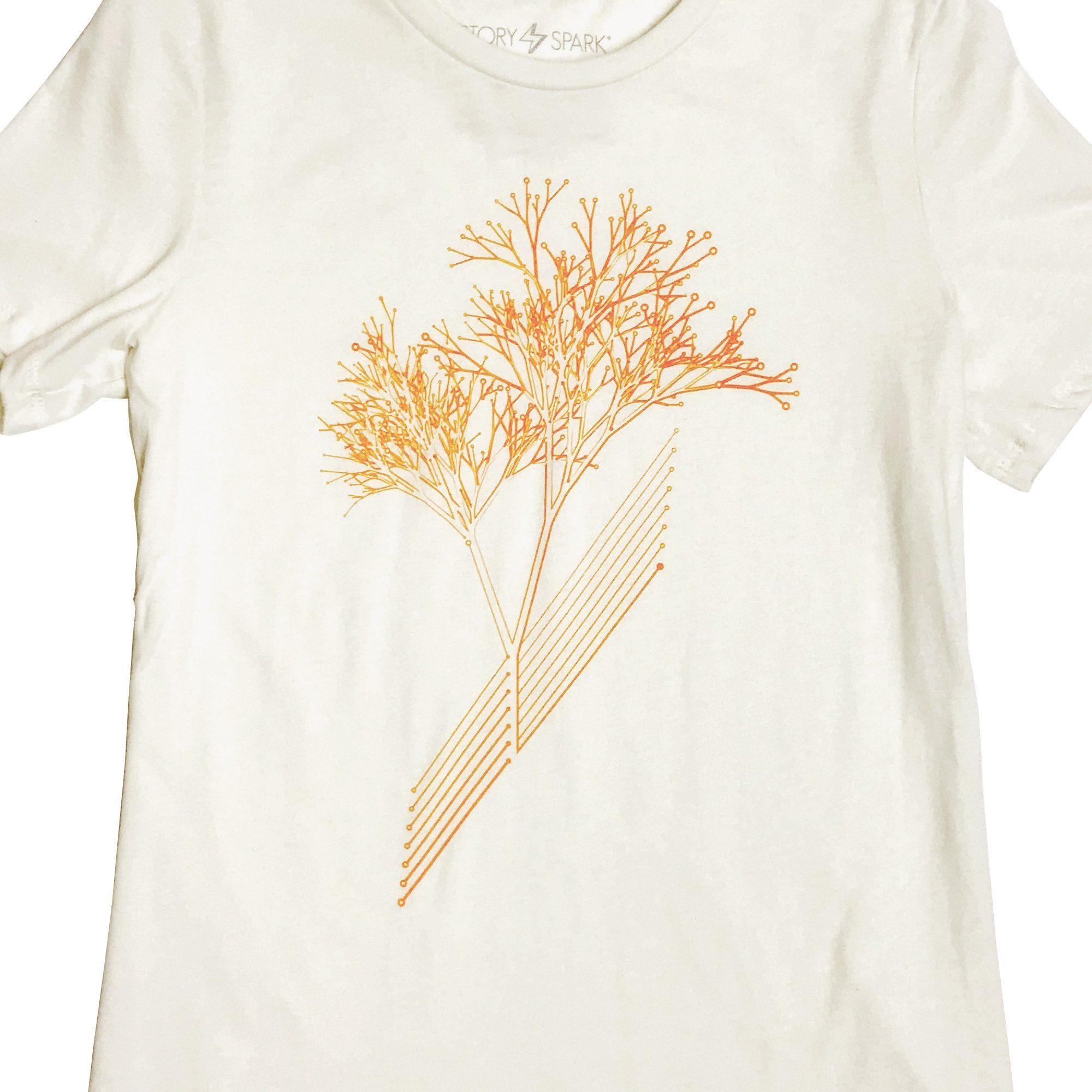 Circuit Tree Womens T-shirt