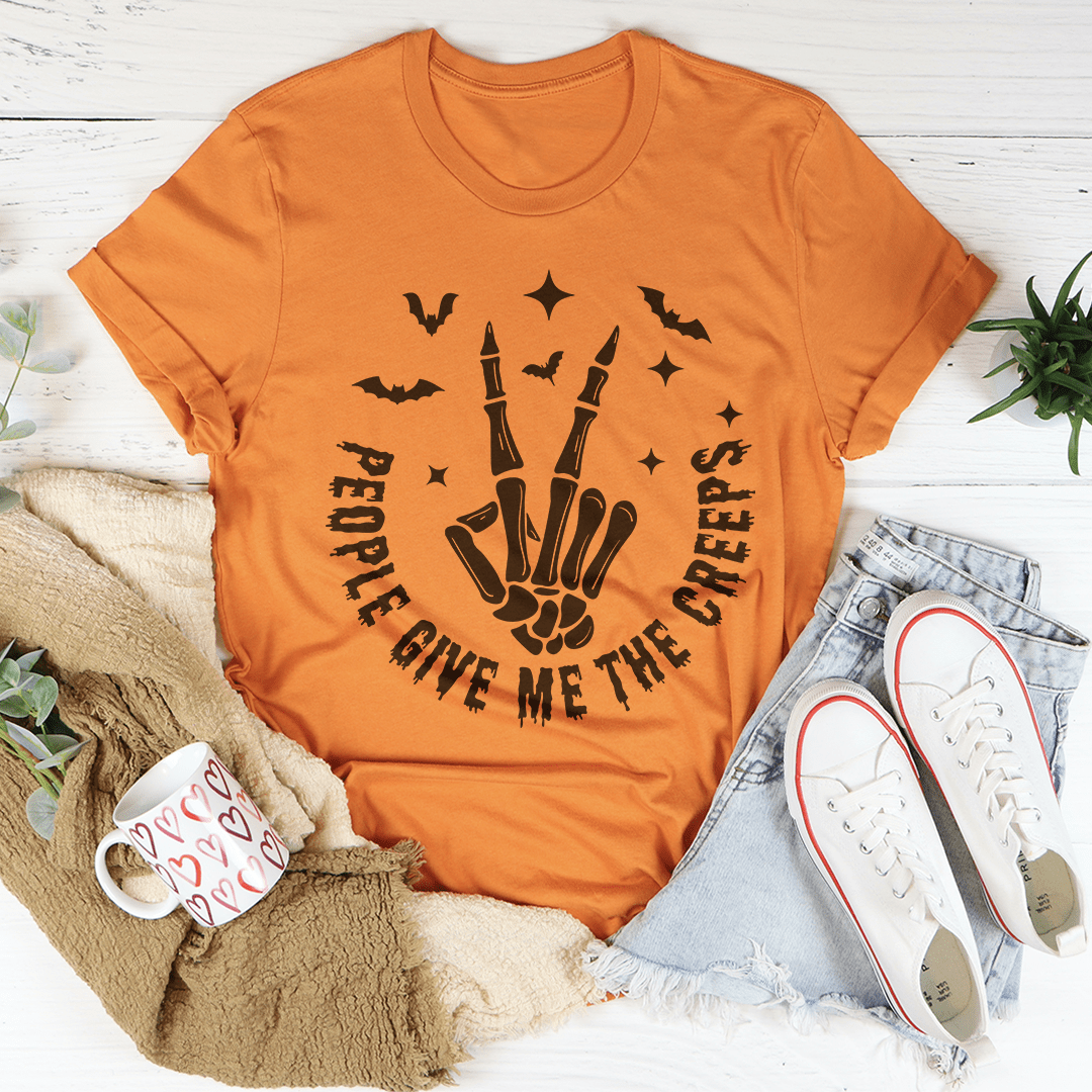 People Give Me The Creeps Tee-2
