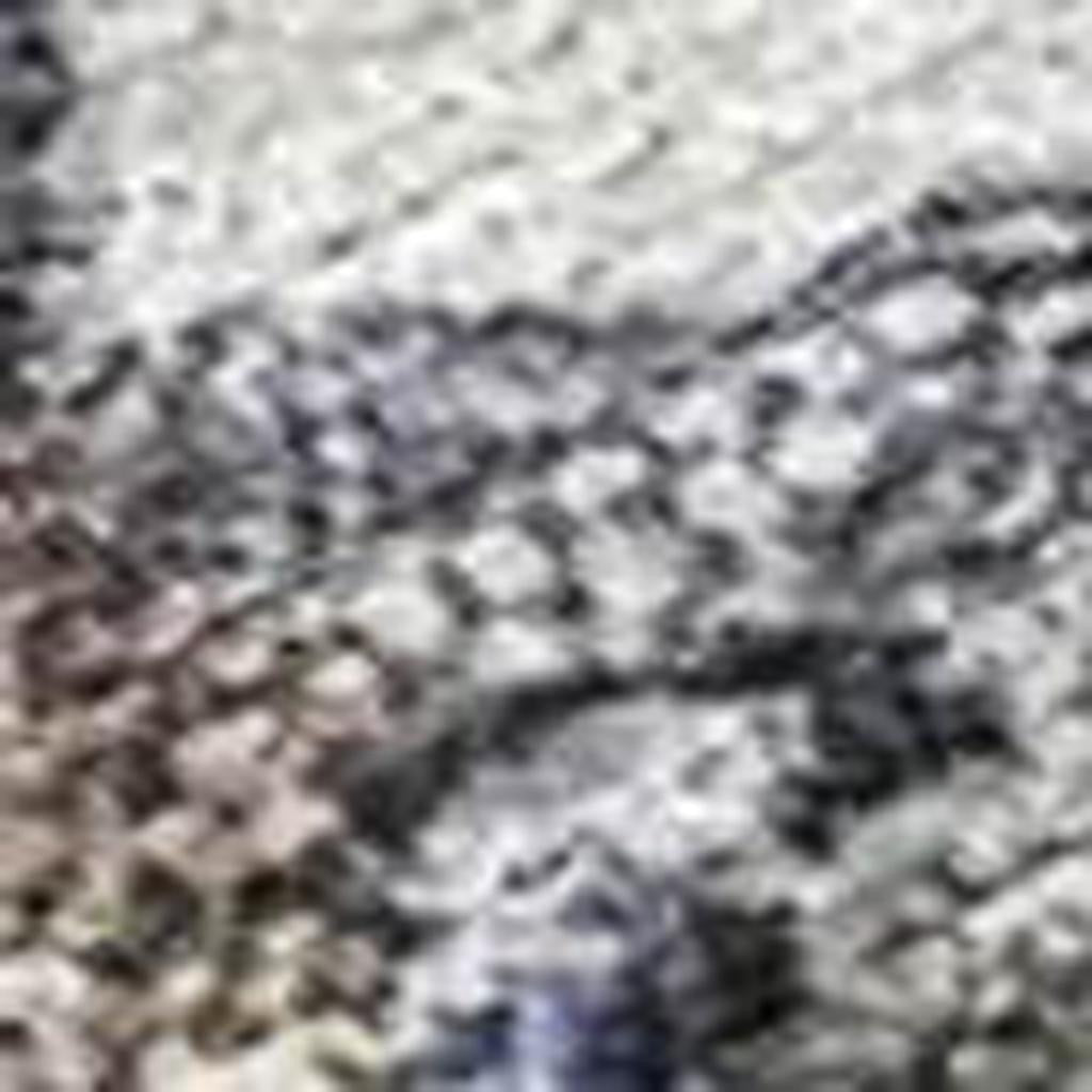 5' X 8' Brown Purple And Ivory Abstract Washable Indoor Outdoor Area Rug-2